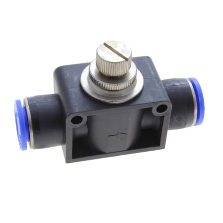 Technifit Fitting, PTC, Flow Control Union, In-Line, 6mm NSF06